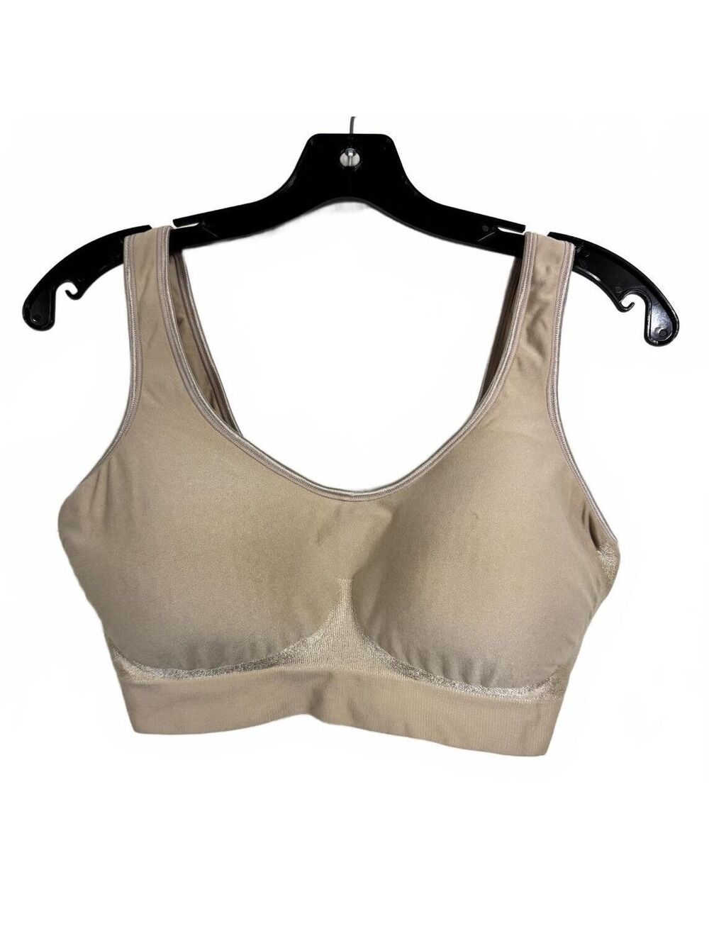 Bali Beige Wireless Bra Women's Size 2XL